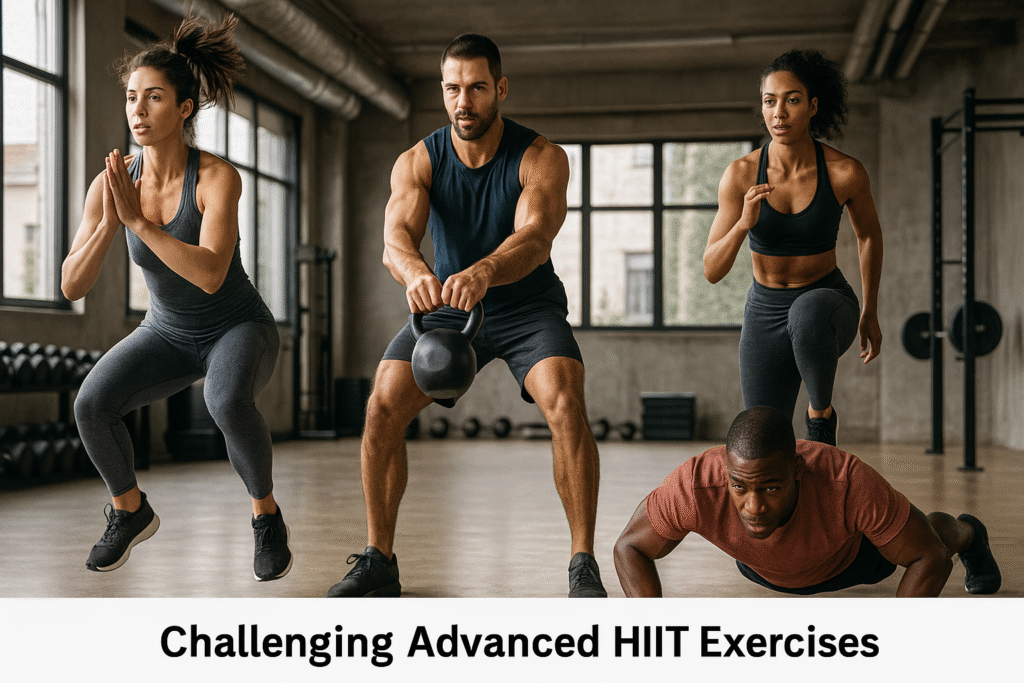 Advanced HIIT Routine with Full-Body Fat-Burning Exercises