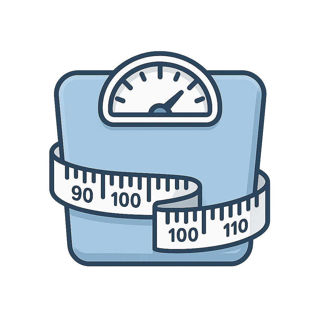 Ideal Weight Range Finder Icon