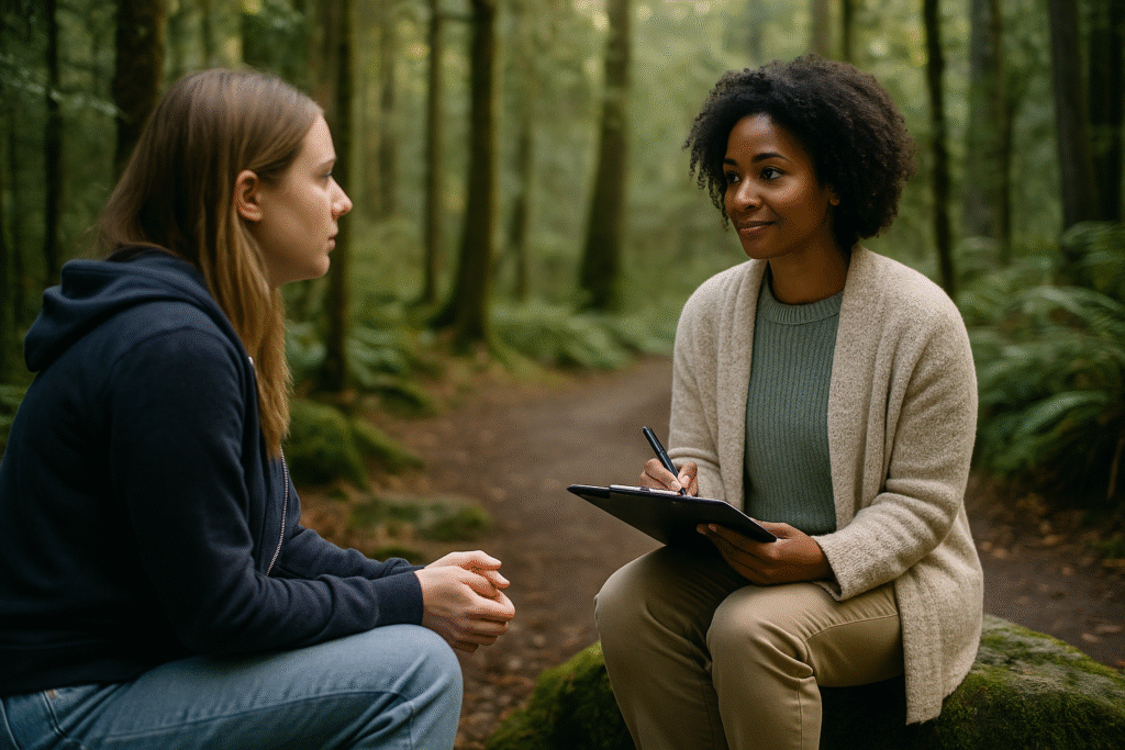 Forest Bathing as Therapy for Anxiety and Depression