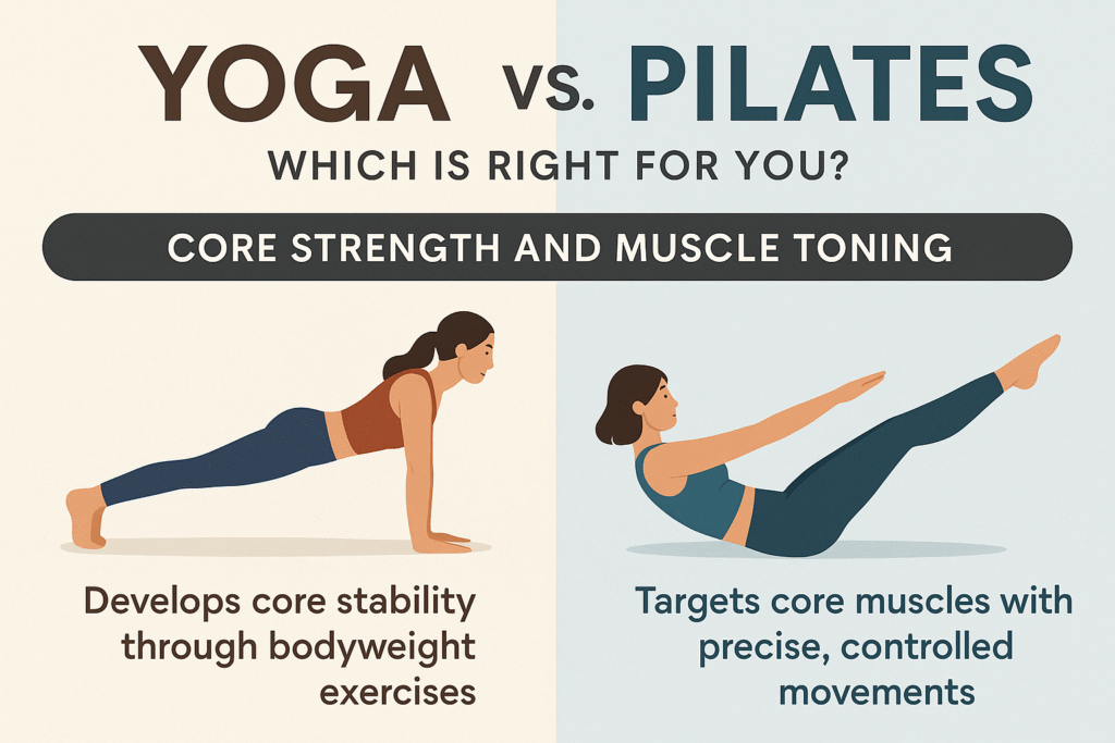 Person performing core-strengthening Pilates exercise on a mat