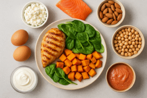 High-protein meal plan for weight loss