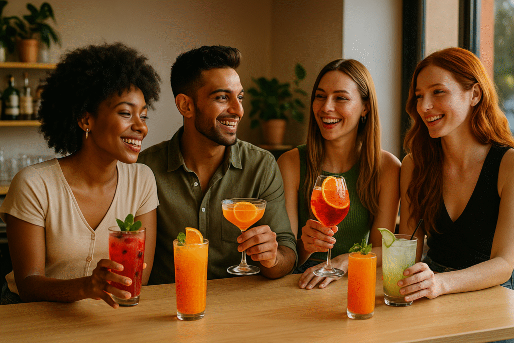 Non-alcoholic cocktails