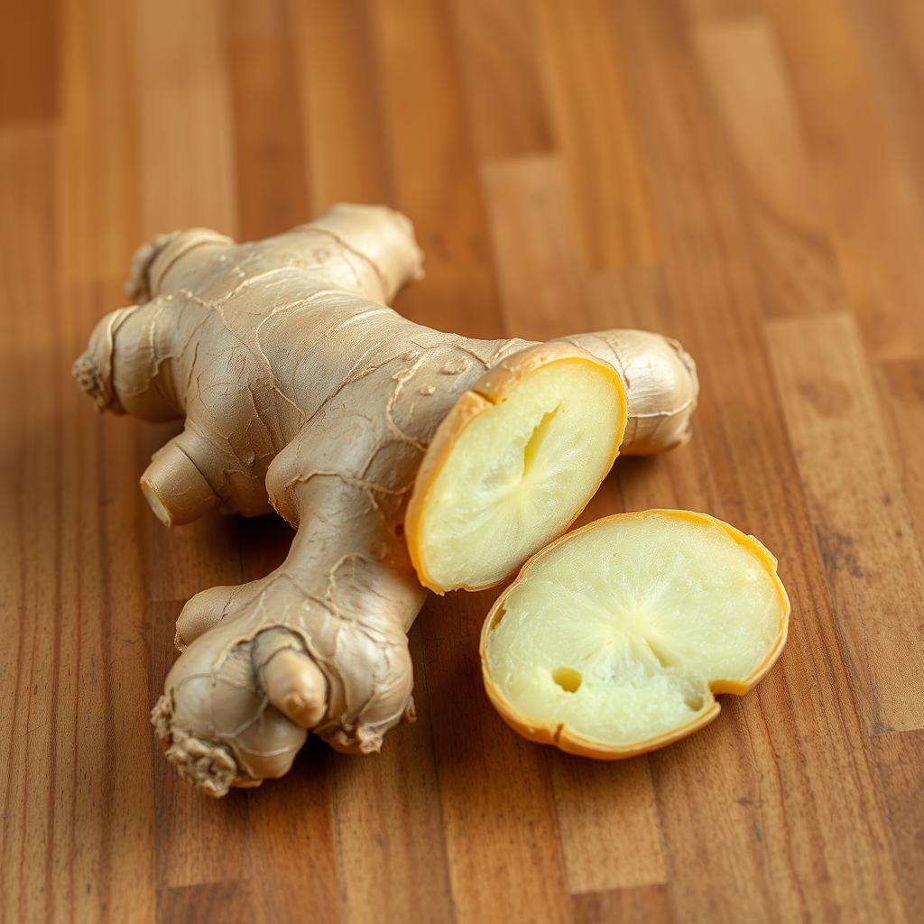 Fresh ginger root Fresh ginger root