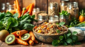 high fiber whole food recipes for energy