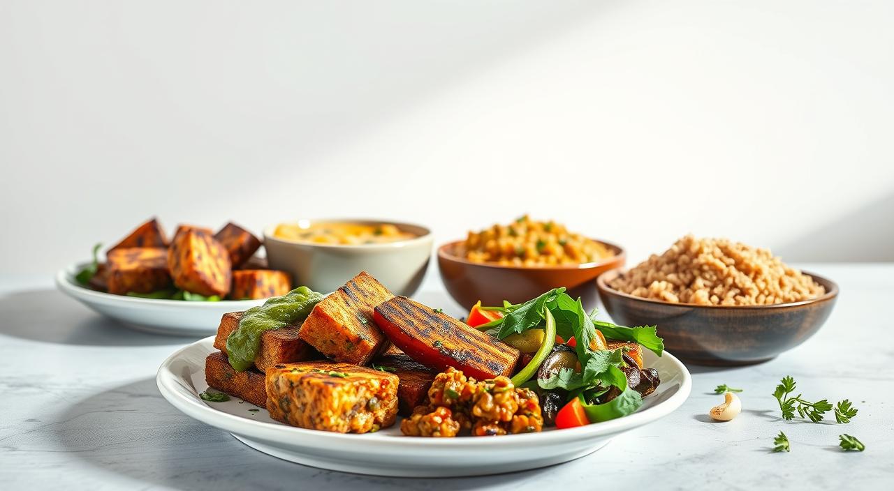 high protein vegetarian meals for muscle growth