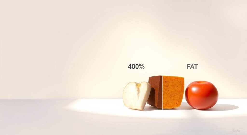 A well-lit, detailed illustration showcasing the 40/30/30 macronutrient ratio of the Zone Diet. In the foreground, a clear, realistic display of the ratio, with three distinct sections representing the 40% carbohydrates, 30% protein, and 30% fat. The middle ground features a clean, minimalist background, allowing the macronutrient breakdown to be the focal point. The lighting is soft and natural, casting a warm, inviting glow on the illustration. The overall composition is balanced and visually appealing, highlighting the key information in an easily understandable format.