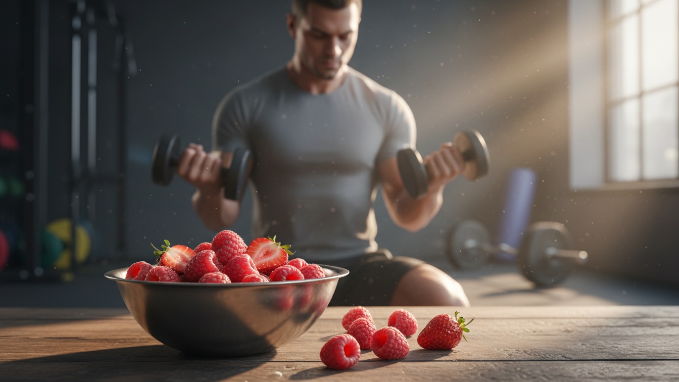 1. Raspberries and Strawberries