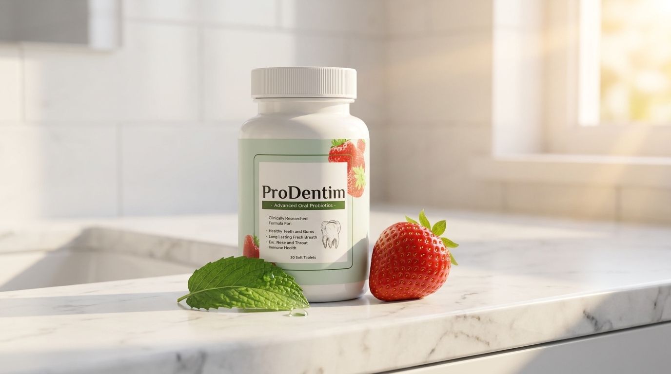 ProDentim's dissolvable tablets actively deploy billions of probiotics directly into your gum pockets and enamel.